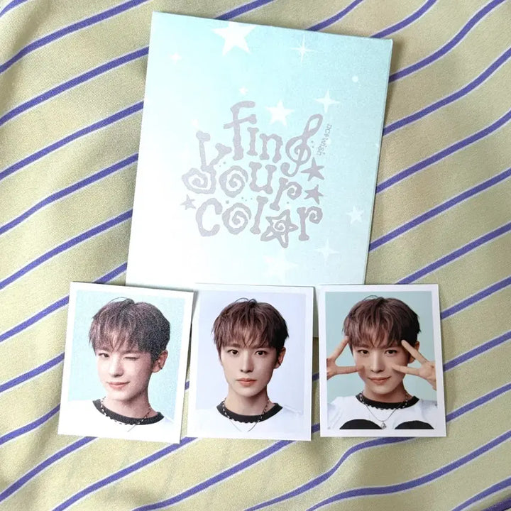 [BUNJANG] NCT WISH Yushi ID Photo 3 Types Bundle Set / [일괄]엔시티 위시 컬러 팝업 아이디포토 유우시 증사 3종