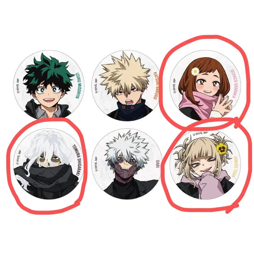 [BUNJANG] My Hero Academia Tokyo Baseyard Can Badge / 나히아 히로아카 도쿄 베이스야드 캔뱃지 양도