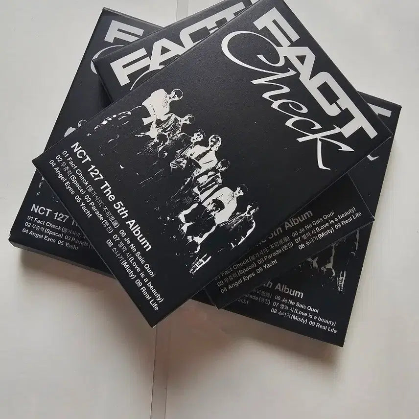 [BUNJANG] NCT 127 FACT CHECK Album Bundle Set / NCT 127 엔시티127 팩트 체크 FACT CHECK 앨범 일괄 나눔