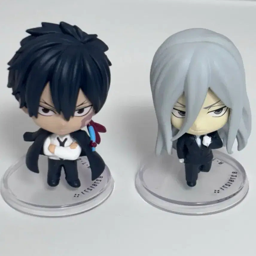 [BUNJANG] Katekyo Hitman Reborn! Jajjanus &amp; Squalo Gacha Figure Set / 가히리 가정교사 히트맨 리본 잔저스 스쿠알로 가챠 피규어