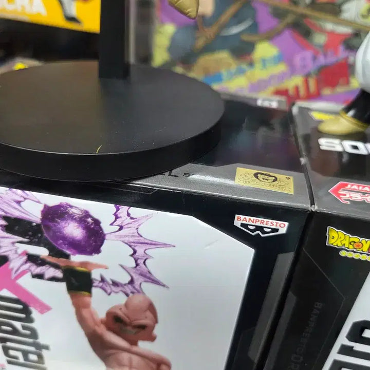 [BUNJANG] Dragon Ball Kid Buu GX Materia Solid Earth Works &amp; Kid Buu Japanese Domestic Version Set / [2종세트_개봉양품] 드래곤볼 키드 마인부우 세트
