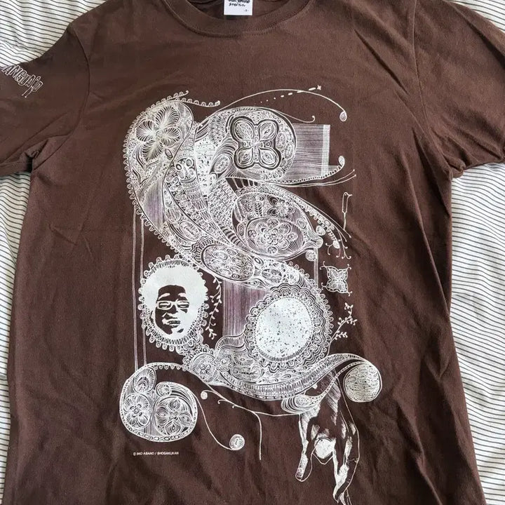 [BUNJANG] Asano Inio PunPun x Village Vanguard Collaboration T-Shirt / 아사노 이니오 잘자 푼푼 x 빌리지 뱅가드 콜라보 티셔츠 S