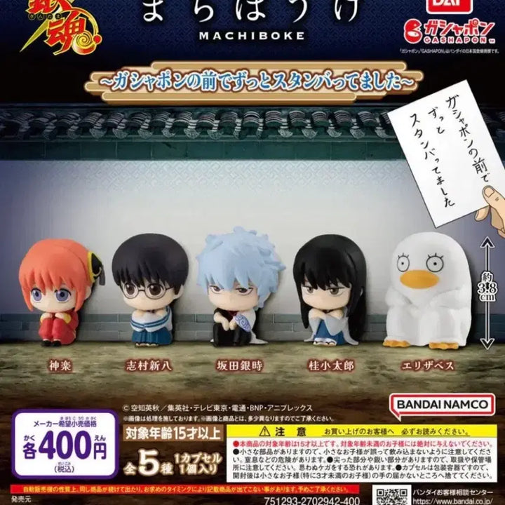[BUNJANG] Gintama Machiboke 1st Edition Shinpachi / 은혼 마치보케 1탄 신파치