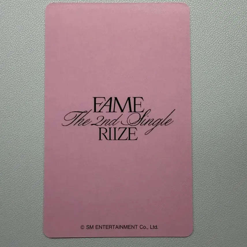 [BUNJANG] RIIZE Anton Fame Tower Records POB Photocard / 라이즈 앤톤 Fame 타워레코드 특전