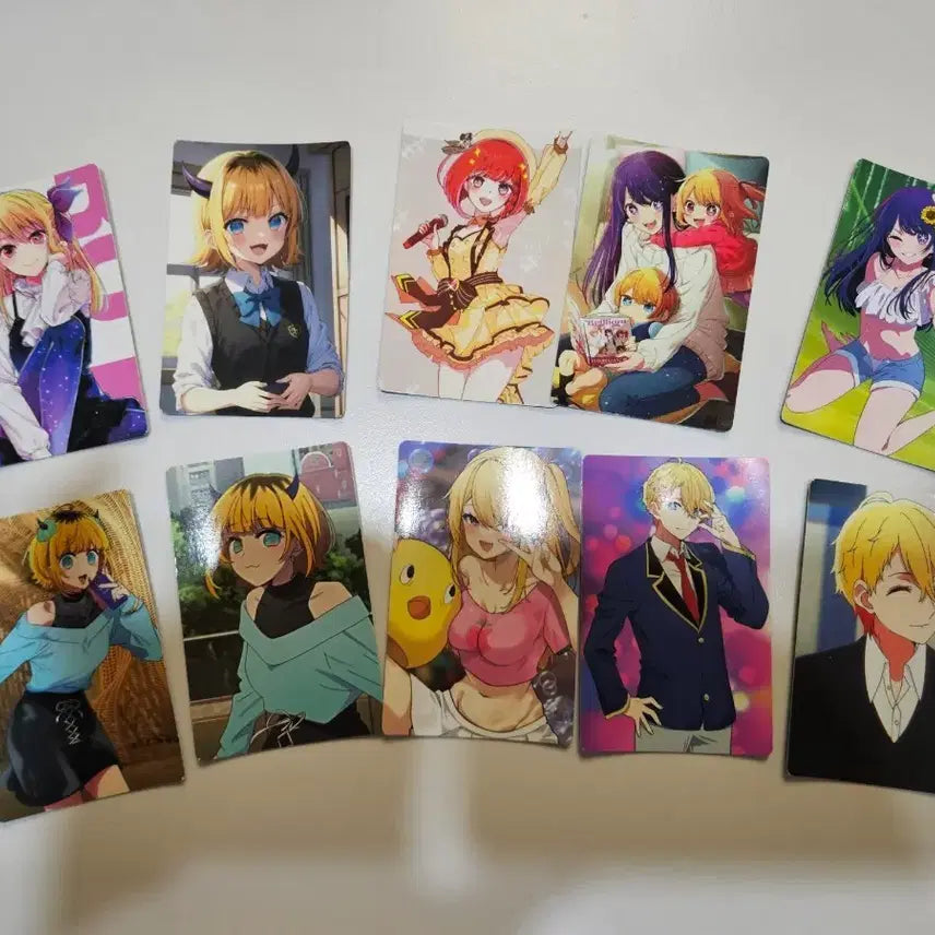 [BUNJANG] Oshi no Ko 10-Type Photocard Set / (새상품)(택포) 최애의 아이 포토카드 10종 세트