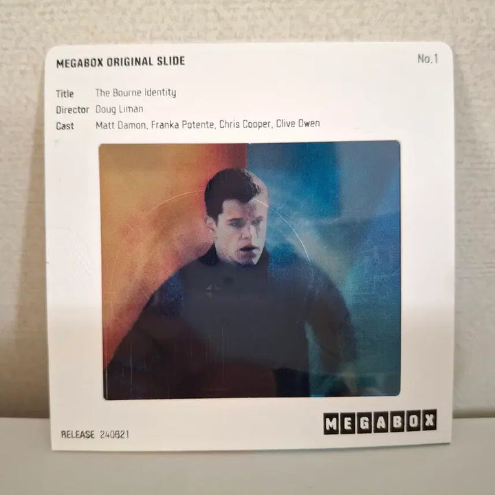 [BUNJANG] The Bourne Identity Original Slide / 영화 본 아이덴티티 오리지널 슬라이드