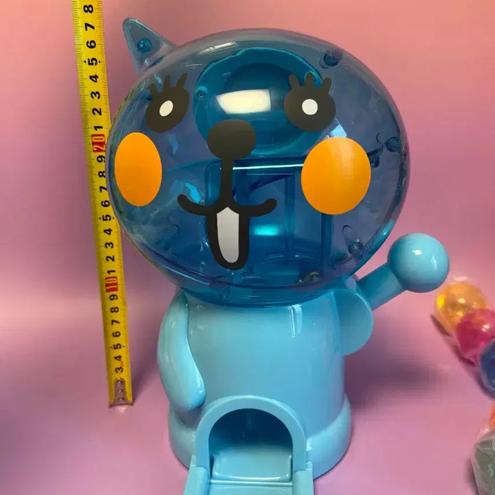 [BUNJANG] Limited Edition Qoo Character Gashapon Machine Toy + Capsule with Rare Qoo Keychain &amp; Blocks / 한정 Qoo 캐릭터 뽑기 기계 완구 + 캡슐 장난감 희귀