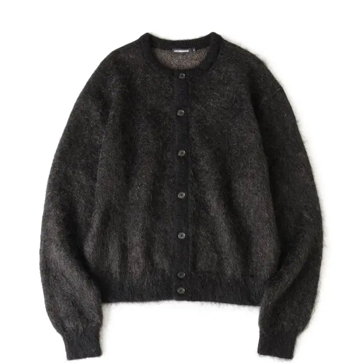[BUNJANG] HAECHINGROOM Hanabi Mohair Cardigan (Black) / 해칭룸 하나비 모헤어 가디건(블랙)