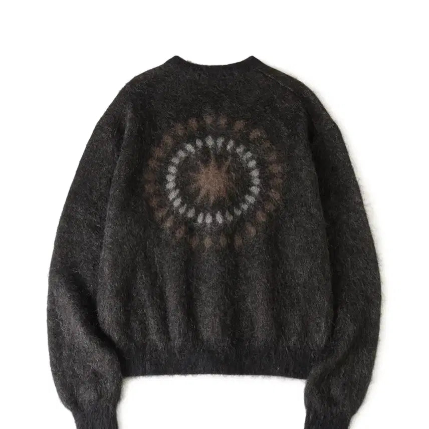 [BUNJANG] HAECHINGROOM Hanabi Mohair Cardigan (Black) / 해칭룸 하나비 모헤어 가디건(블랙)