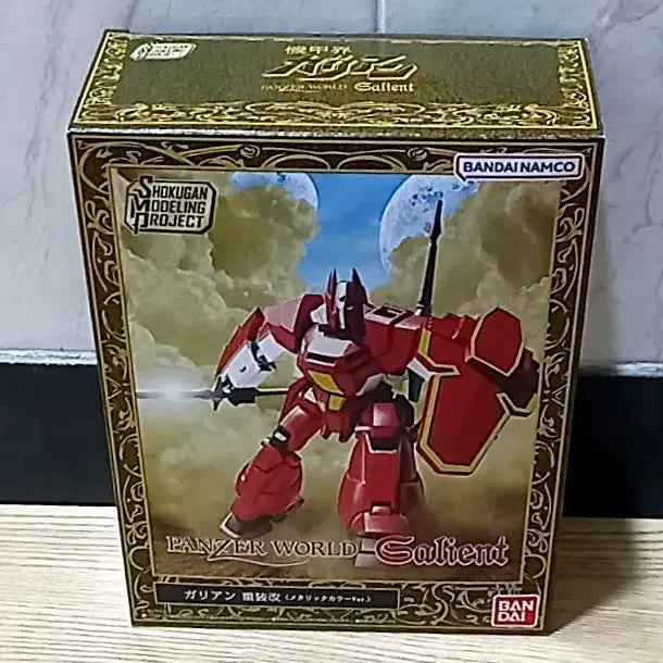 [BUNJANG] Bandai SMP Heavy Armament Garian &amp; Iron Crusher Metallic Color Plastic Model Kit / 반다이 SMP 기갑계 가리안 중장개&amp;철거신 세트 메탈릭 컬러 프라모델