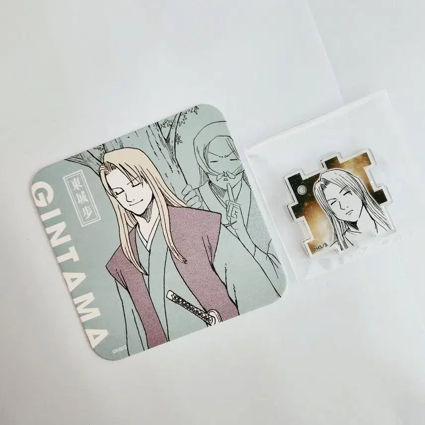 [BUNJANG] Gintama Toujou Ayumu Puzzle &amp; Original Drawing Coaster Bundle Set / [일괄] 은혼전 토죠 아유무 퍼즐 아크릴 원화 코스터 양도합니다.