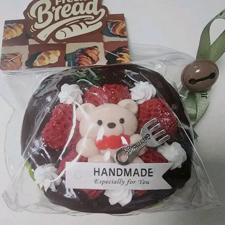 [BUNJANG] Mollangi Green Tea Chocolate Cake &amp; Chocolate Bar Squeeze Toy / 말랑이 녹차초코케이크&amp;초코바