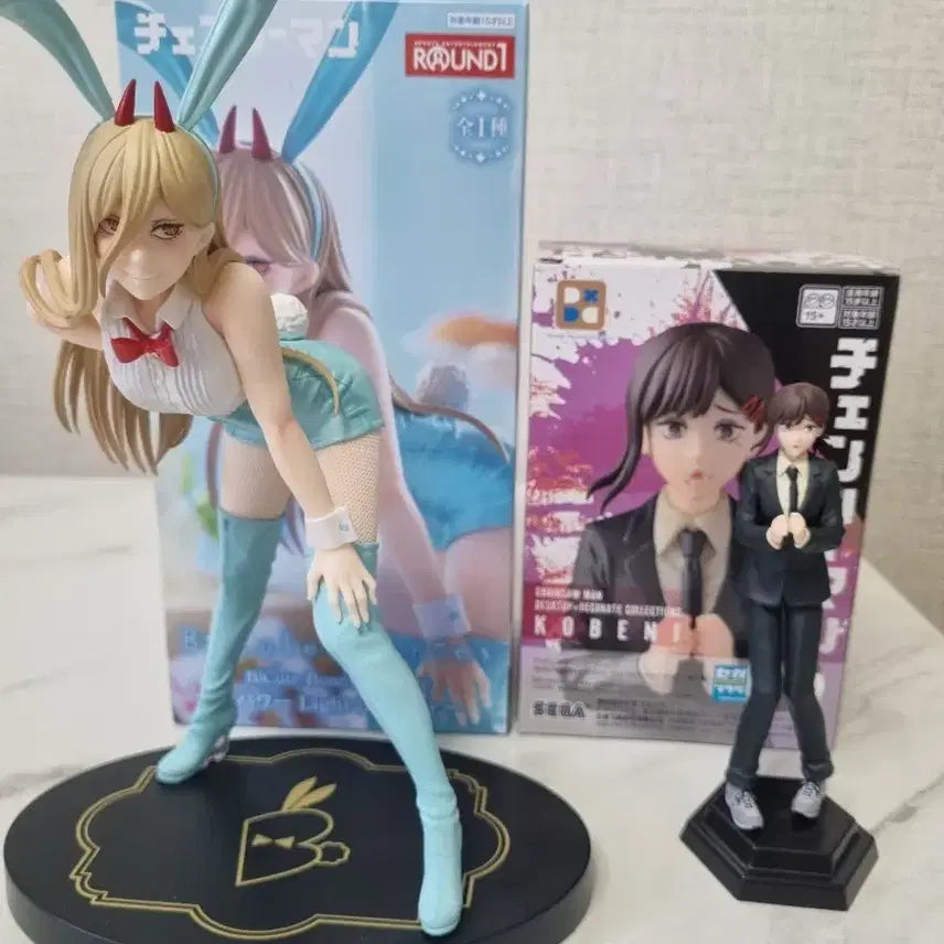 [BUNJANG] Chainsaw Man Power &amp; Kobeni Figure Bundle Set / 체인소맨 파워 &amp; 코베니 피규어 일괄