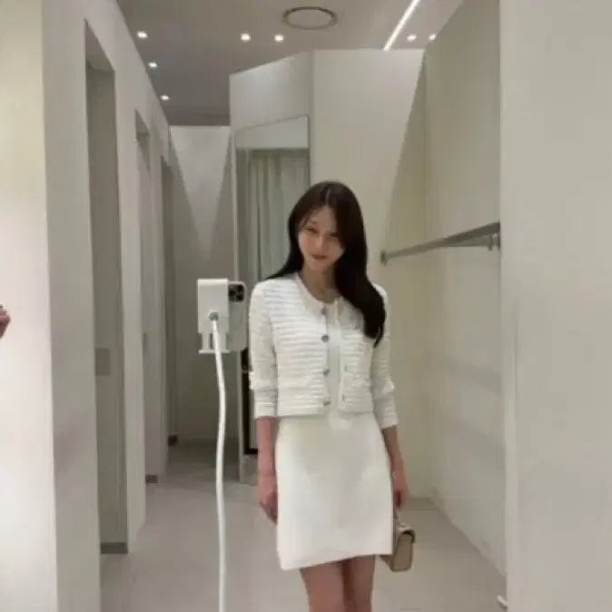 [BUNJANG] Sie Button Knit Dress / Sie 리스 버튼 니트 원피스