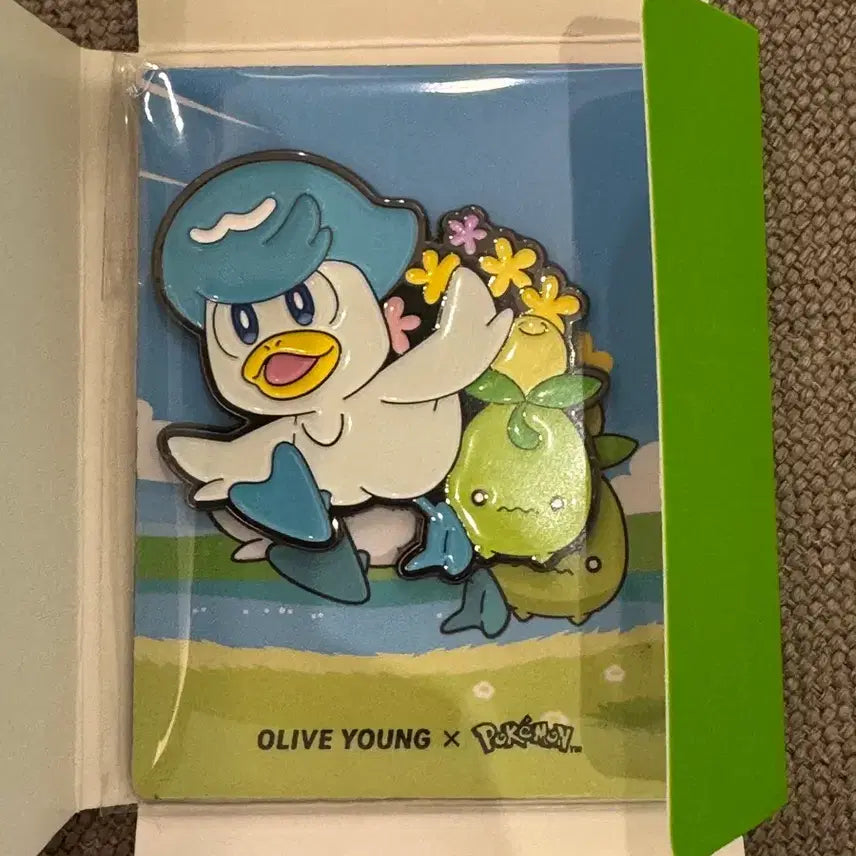 [BUNJANG] Olive Young Pokémon Double Magnet Kkwaax / 올리브영 포켓몬 더블마그넷 꾸왁스