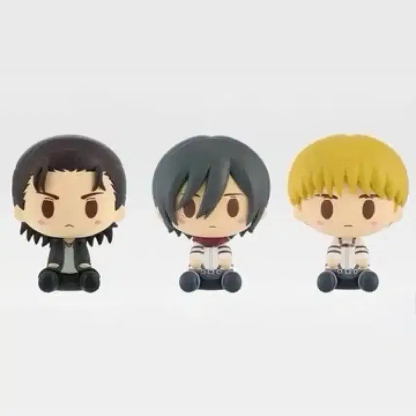 [BUNJANG] Attack on Titan Chokonokko Figure 3 Type Set / 진격의거인 제일복권 쵸코노코 피규어 3종 세트