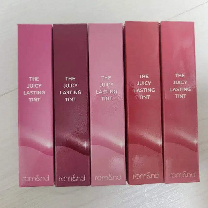 [BUNJANG] Rom&amp;nd The Juicy Lasting Tint (Sealed) / 미개봉) 롬앤 더 쥬시 래스팅 틴트