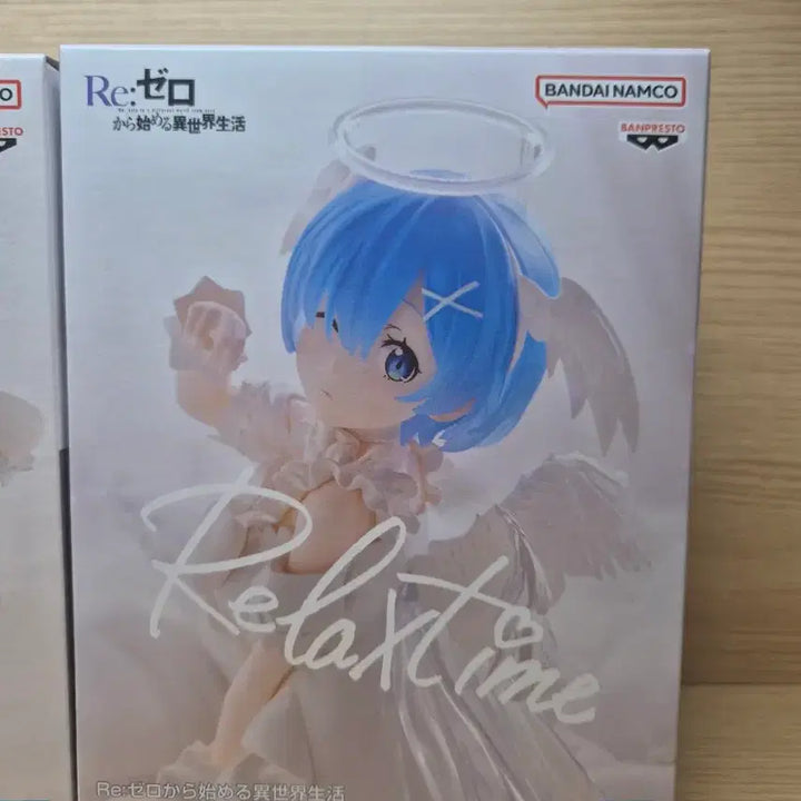 [BUNJANG] Banpresto Re:Zero Rem Ram Relax Time Figure / 리제로 반프레스토 릴렉스타임 렘 람 피규어