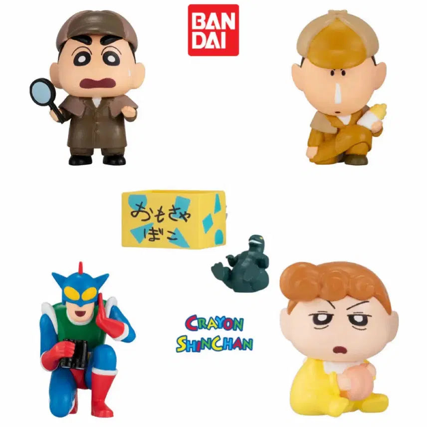 [BUNJANG] Crayon Shin-chan Detective Gacha Series 3 / 짱구 탐정 가챠 3탄