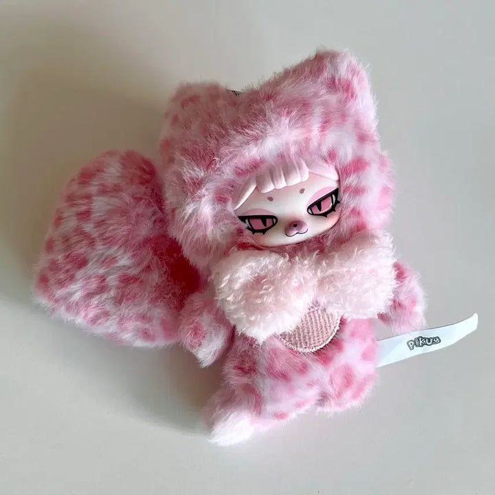 [BUNJANG] Piku the Week Baby Three Pink Leopard Cat Charm / 피쿠더위크 piku the week _진핑크 베이비쓰리