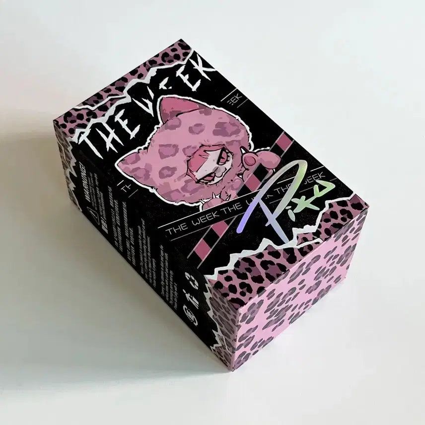 [BUNJANG] Piku the Week Baby Three Pink Leopard Cat Charm / 피쿠더위크 piku the week _진핑크 베이비쓰리