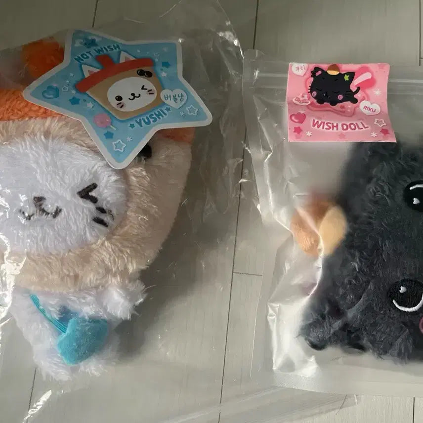 [BUNJANG] Wishdoll Bubble Cat &amp; Kurri - First Edition / 위시돌 버블냥이랑 초판 쿠리 판매합니다