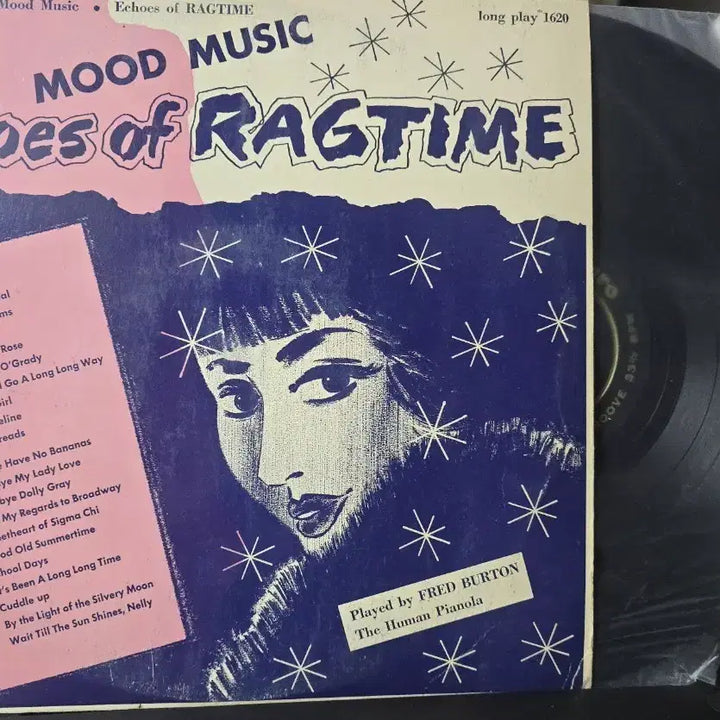 [BUNJANG] Fred Burton Mood Music: Echoes Of Ragtime LP Vinyl / 재즈_프레드버튼_무드뮤직: Echoes Of Ragtime_US