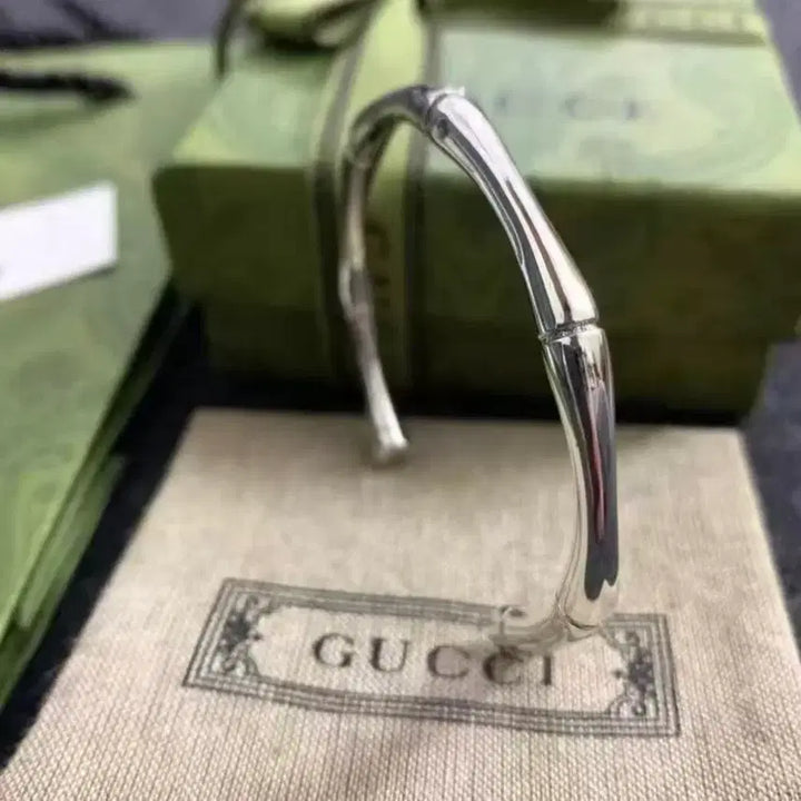 [BUNJANG] Gucci Bamboo Silver Bracelet / 구찌 뱀부 실버 팔찌