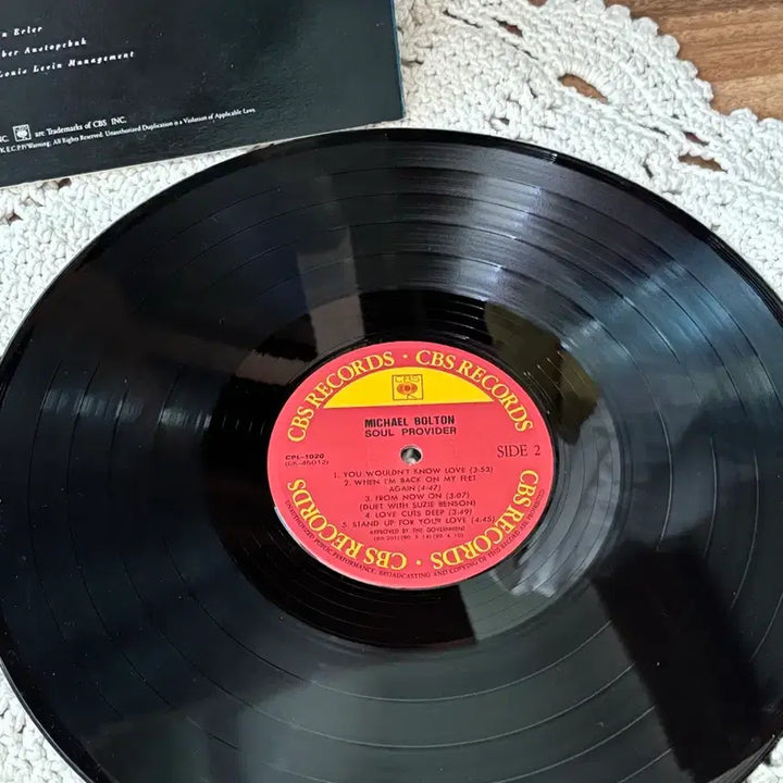 [BUNJANG] Michael Bolton Soul Provider LP Record / 마이클 볼튼 Soul Provider LP 레코드