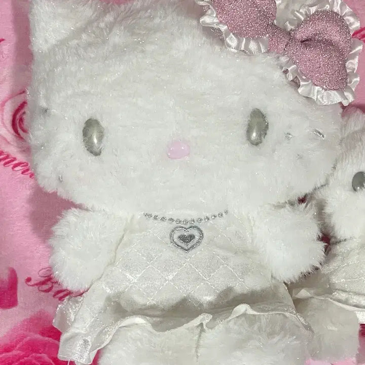 [BUNJANG] Angel Kitty Plush Doll / (택0)엔젤키티 천사키티 인형 누이구루미