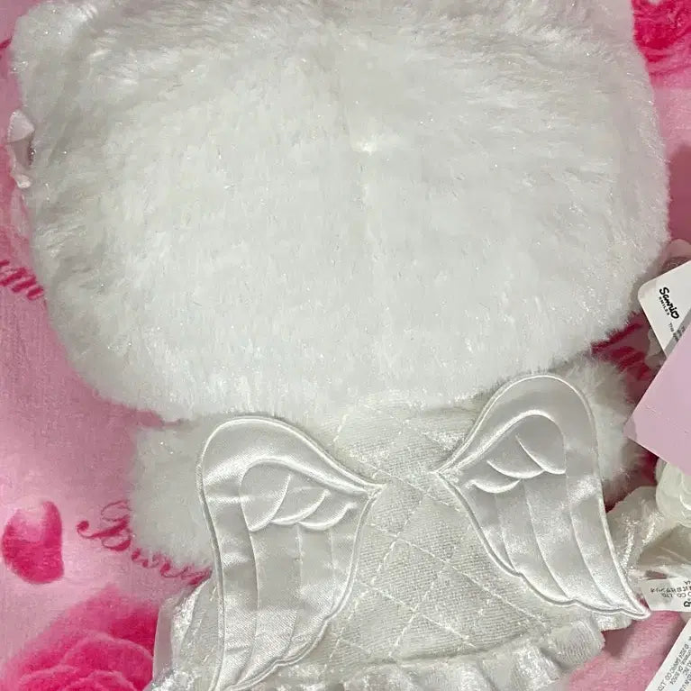 [BUNJANG] Angel Kitty Plush Doll / (택0)엔젤키티 천사키티 인형 누이구루미