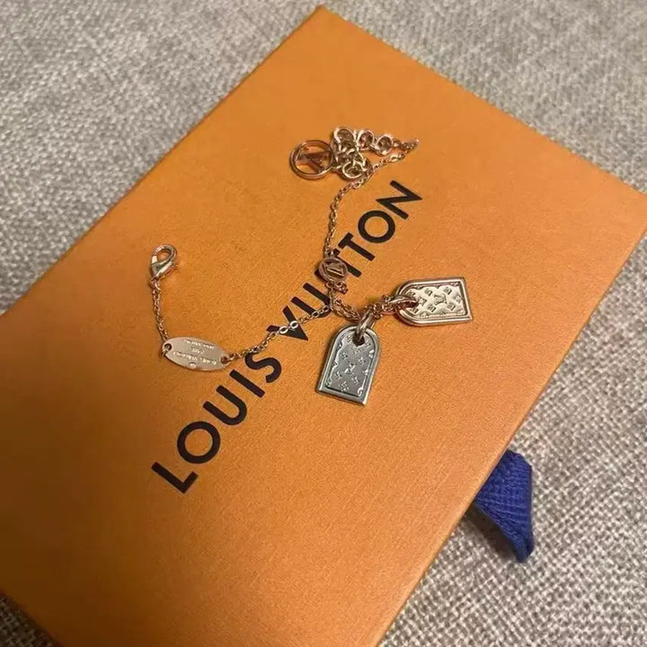 [BUNJANG] Louis Vuitton Tag Chain Necklace / 루이비통 태그 체인 목걸이