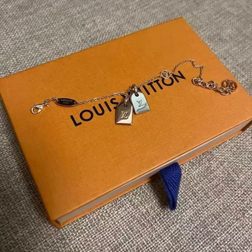 [BUNJANG] Louis Vuitton Tag Chain Necklace / 루이비통 태그 체인 목걸이