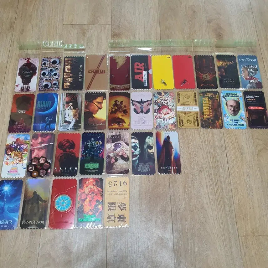 [BUNJANG] Original Movie Tickets Bundle / 오리지널 티켓 개별, 일괄