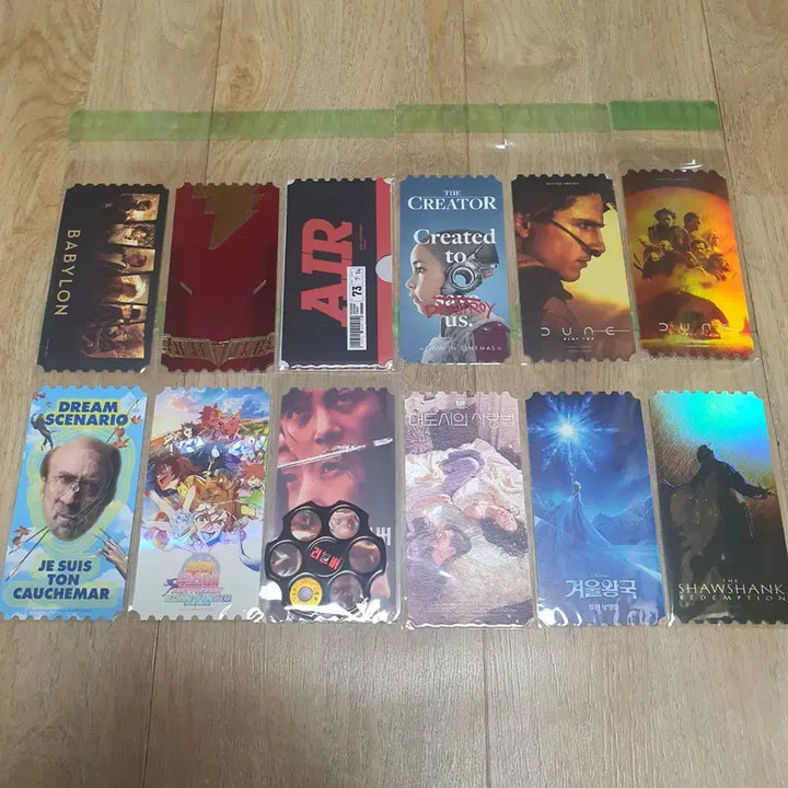 [BUNJANG] Original Movie Tickets Bundle / 오리지널 티켓 개별, 일괄