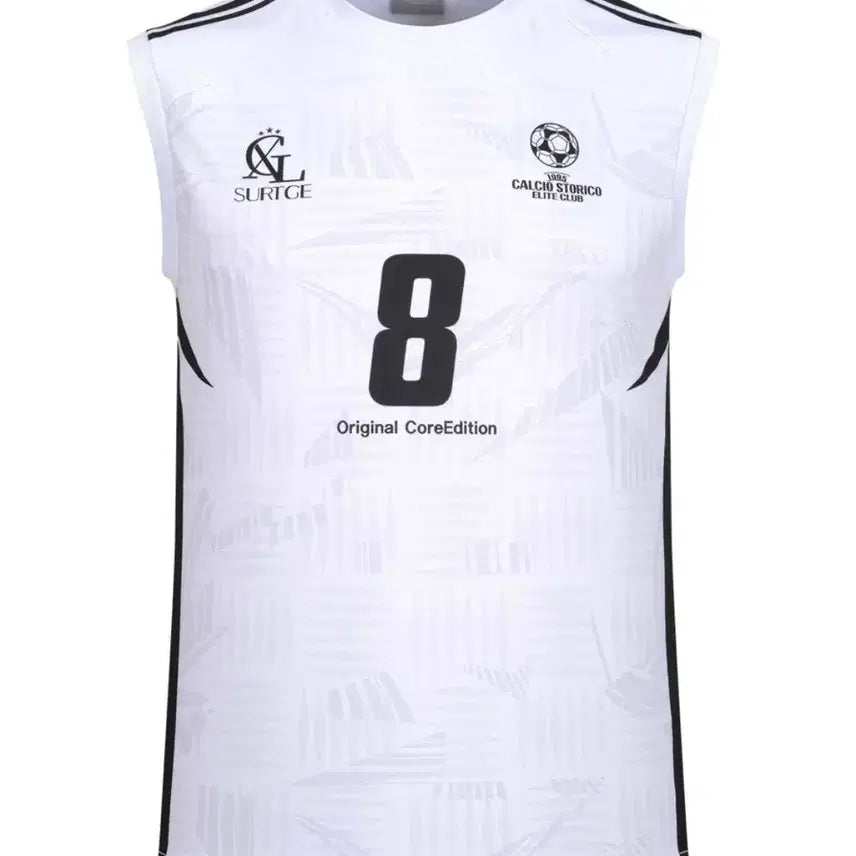 [BUNJANG] Galax Football Training Sleeveless Jersey White GA6630 WH / 갈렉스 풋볼 트레이닝 슬리브리스 져지 화이트 GA6630 WH