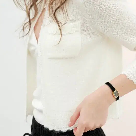 [BUNJANG] Le Plain Kidmo Hair Cardigan / 르플레인 LE 키드모 헤어 가디건