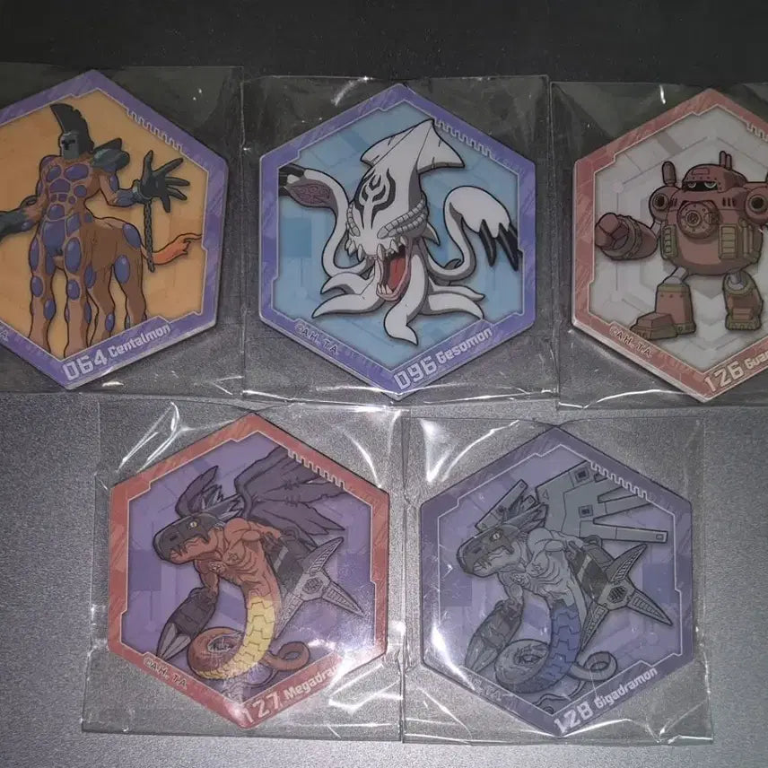 [BUNJANG] Digimon Official Acrylic Magnet Set / 디지몬자석팔아요