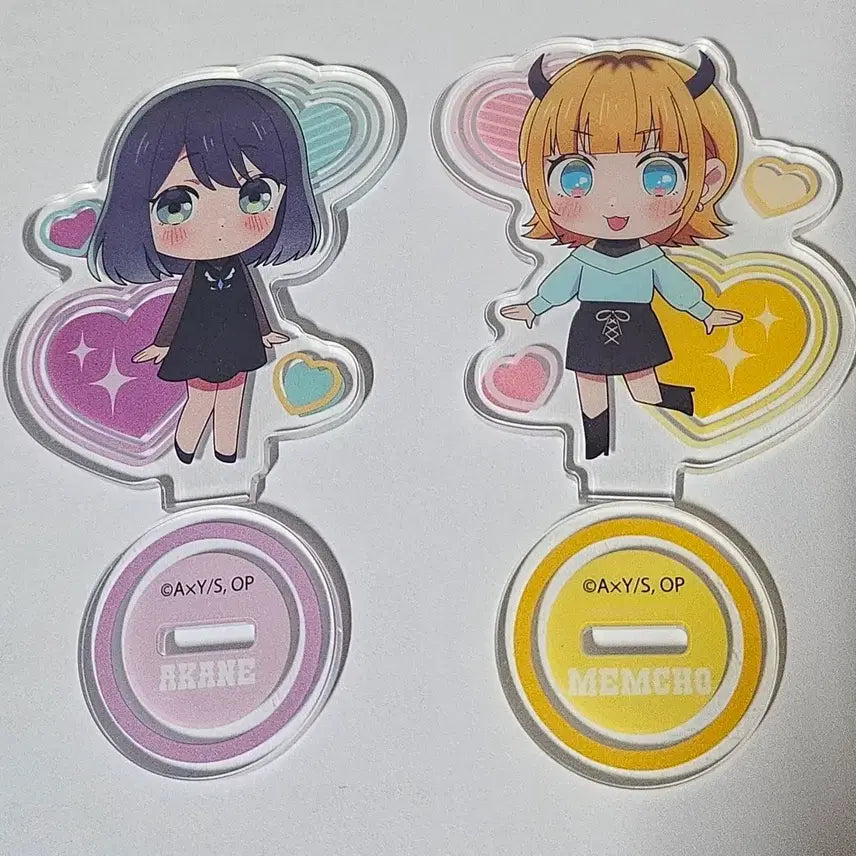 [BUNJANG] Oshi no Ko Mini Acrylic Standee Bundle (Akane, Mem-Cho) / 최애의아이 미니 아크릴 아카네 멤쵸 일괄