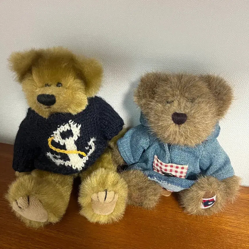 [BUNJANG] Vintage Boyds Bear &amp; TY Teddy Bears Set of 2 / 빈티지 보이즈 베어&amp;TY 곰인형 2개 세트