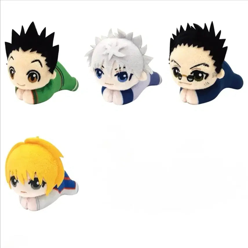 [BUNJANG] Hunter x Hunter Hug Character Set (Gon, Killua, Leorio, Kurapika) - Sealed / (미개봉) 헌터헌터 허그캬라 곤 키르아 레오리오 크라피카 4개 일괄