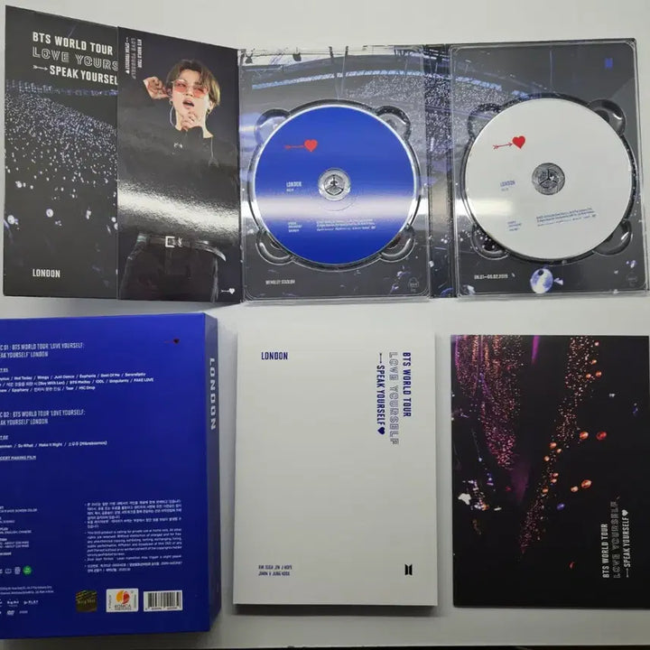 [BUNJANG] BTS Speak Yourself London DVD Jimin Bookmark / [풀셋] BTS 스픽콘 런던 DVD(지민 북마크)
