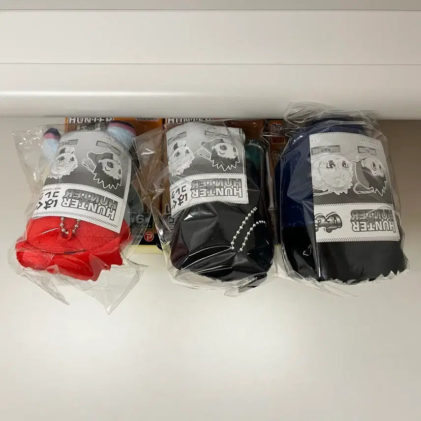[BUNJANG] Hunter x Hunter Hug Character Hisoka, Illumi, Leorio Potecoro Bundle Set (Sealed) / 헌터헌터 히소카 이르미 레오리오 허그캬라 포테코로 미개봉 3개 일괄