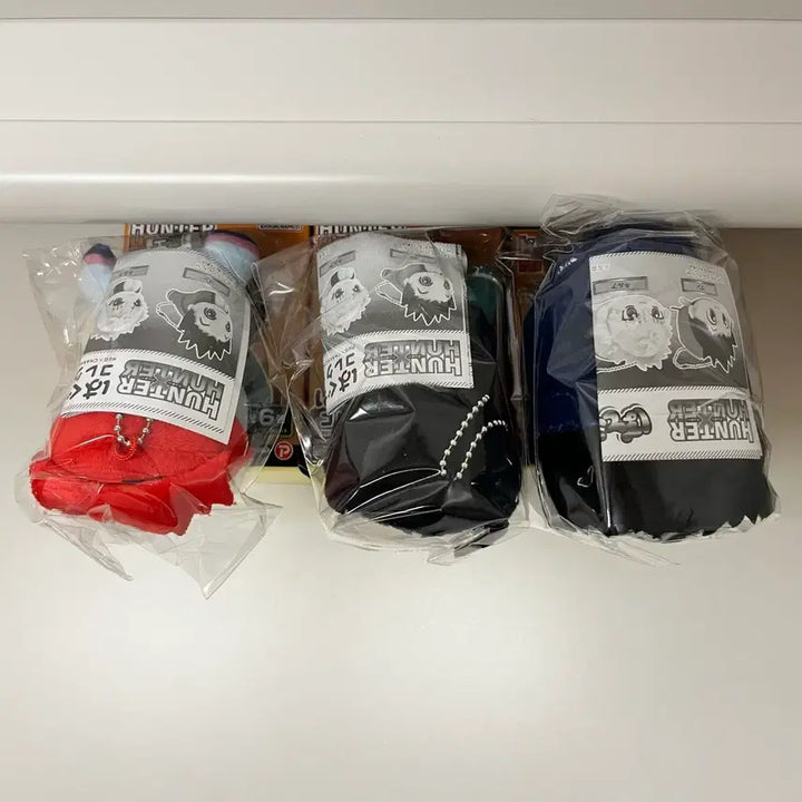 [BUNJANG] Hunter x Hunter Hug Character Hisoka, Illumi, Leorio Potecoro Bundle Set (Sealed) / 헌터헌터 히소카 이르미 레오리오 허그캬라 포테코로 미개봉 3개 일괄