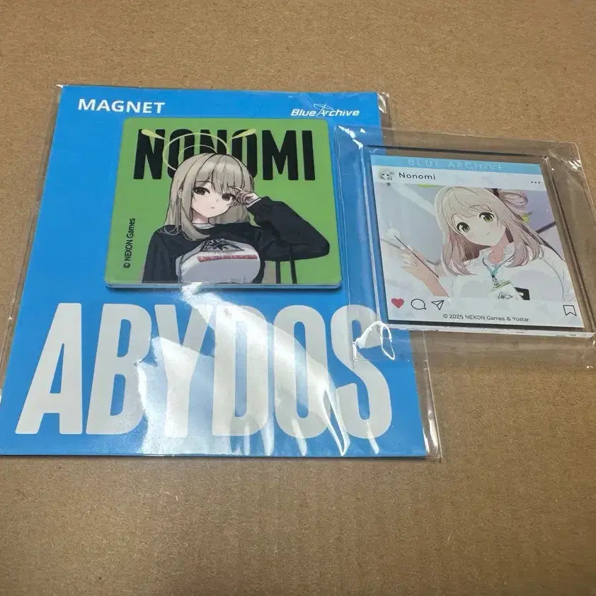 [BUNJANG] Blue Archive Nonomi Magnet Bundle Set / 블루 아카이브 노노미 마그넷 일괄