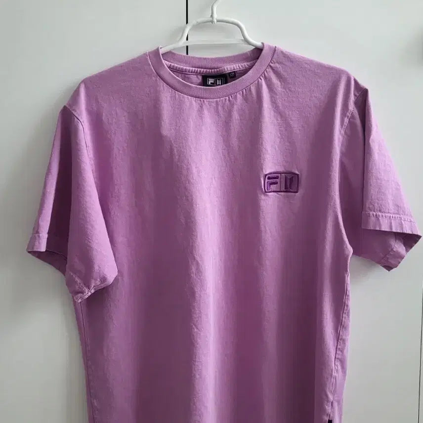 [BUNJANG] BTS x FILA Collaboration Purple T-Shirt / 방탄소년단 BTS 휠라 콜라보 보라색 반팔 셔츠 정품