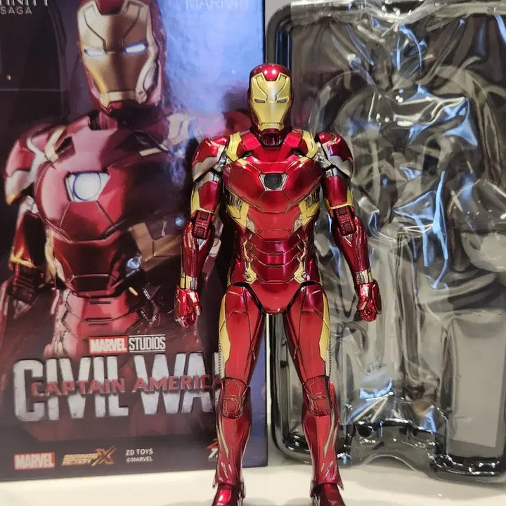 [BUNJANG] ZD Toys Iron Man Mark 46 1/10 Scale Figure / ZD Toys 아이언맨 마크 46 판매