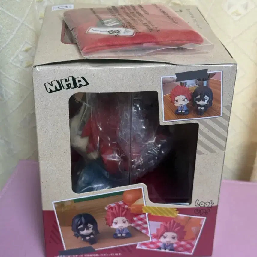 [BUNJANG] My Hero Academia Kirishima Eijiro Lookup Figure (Sealed with POB) / 히로아카 나히아 키리시마 룩업 (미개봉/특전 포함)