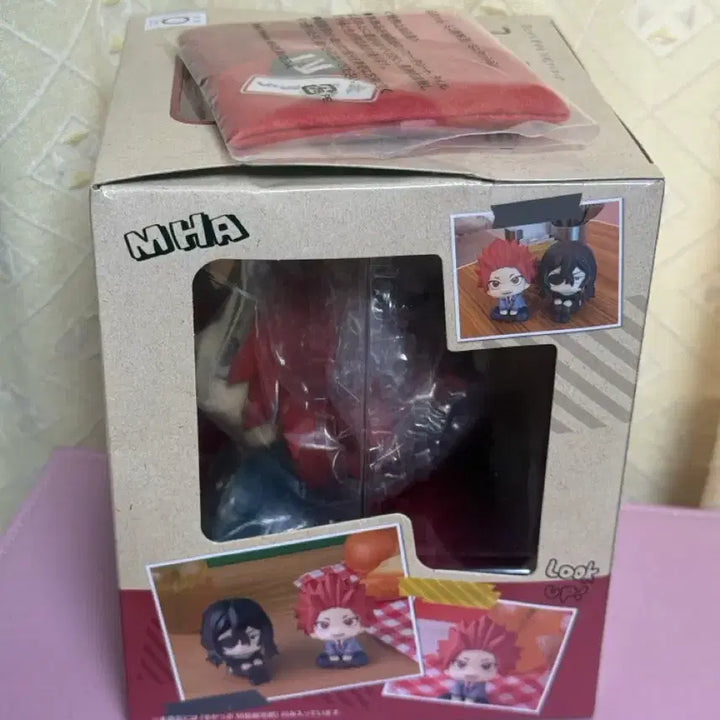 [BUNJANG] My Hero Academia Kirishima Eijiro Lookup Figure (Sealed with POB) / 히로아카 나히아 키리시마 룩업 (미개봉/특전 포함)