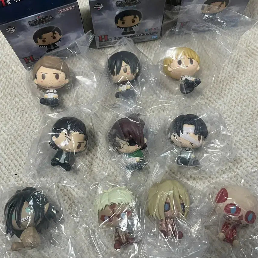 [BUNJANG] Attack on Titan Chokonokohh Set / 진격의 거인 초코노코 H I 풀세트 일괄